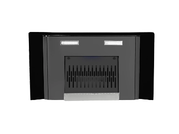 Faber HOOD MAGNUS IN HC SC FL EBK 75 Wall Mounted Black Chimney