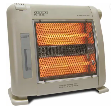 Clearline Quartz Heater With Humidifier PS 8616