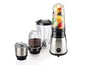 LEE STAR Nutrimix Electric Blender Grinder Smoothie Maker With 400 Watt Heavy Duty Copper Motor, 2 Blending Jar & 2 Grinding Jar For Puree, Dry Fruit Shakes & Dry Wet Grinding, LE-810