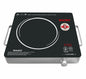 BALTRA Magic 2400 W Infrared Induction Cooktop with Free Stainless Steel Grill for barbecue | Auto Shut Off & Overheat Protection Multi Power Level Function, Digital Display (Black, Touch Control)