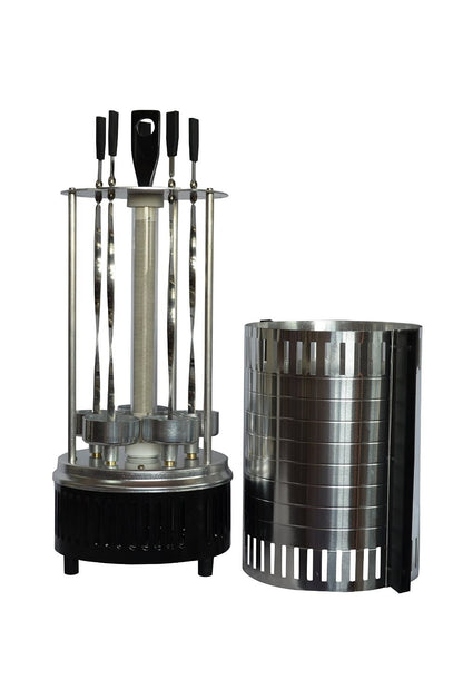 Clearline Electric Grill Tandoor Vertical Rotisserie Grill- Barbecue - Kabab Tikka Maker,Black