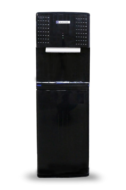 Blue Star BL1HPCGA Bottom Loading Water Dispenser | 3 Faucets, Hot, Cold & Ambient Water, LED Display, Child Lock (Black)