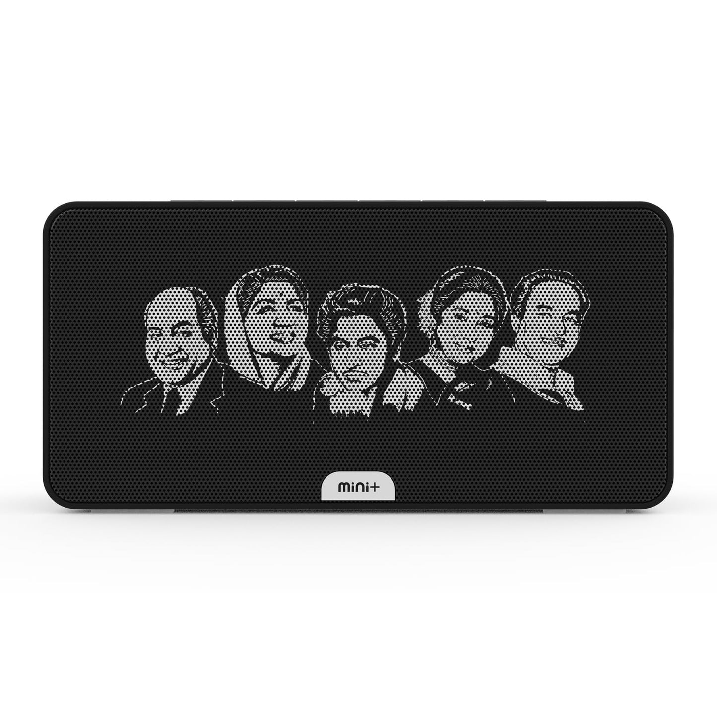Carvaan Saregama Mini+ (Plus) Portable Music Player with 1000 Preloaded Songs, 10 Watt Speaker, Handsfree Calling, Bluetooth/Fm/Am/Aux (Moonlight Black)