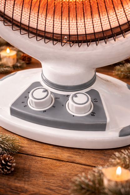 Ovastar 16-Inch Table Sun Heater – 1200W Electric Room Heater with 1 Year Warranty