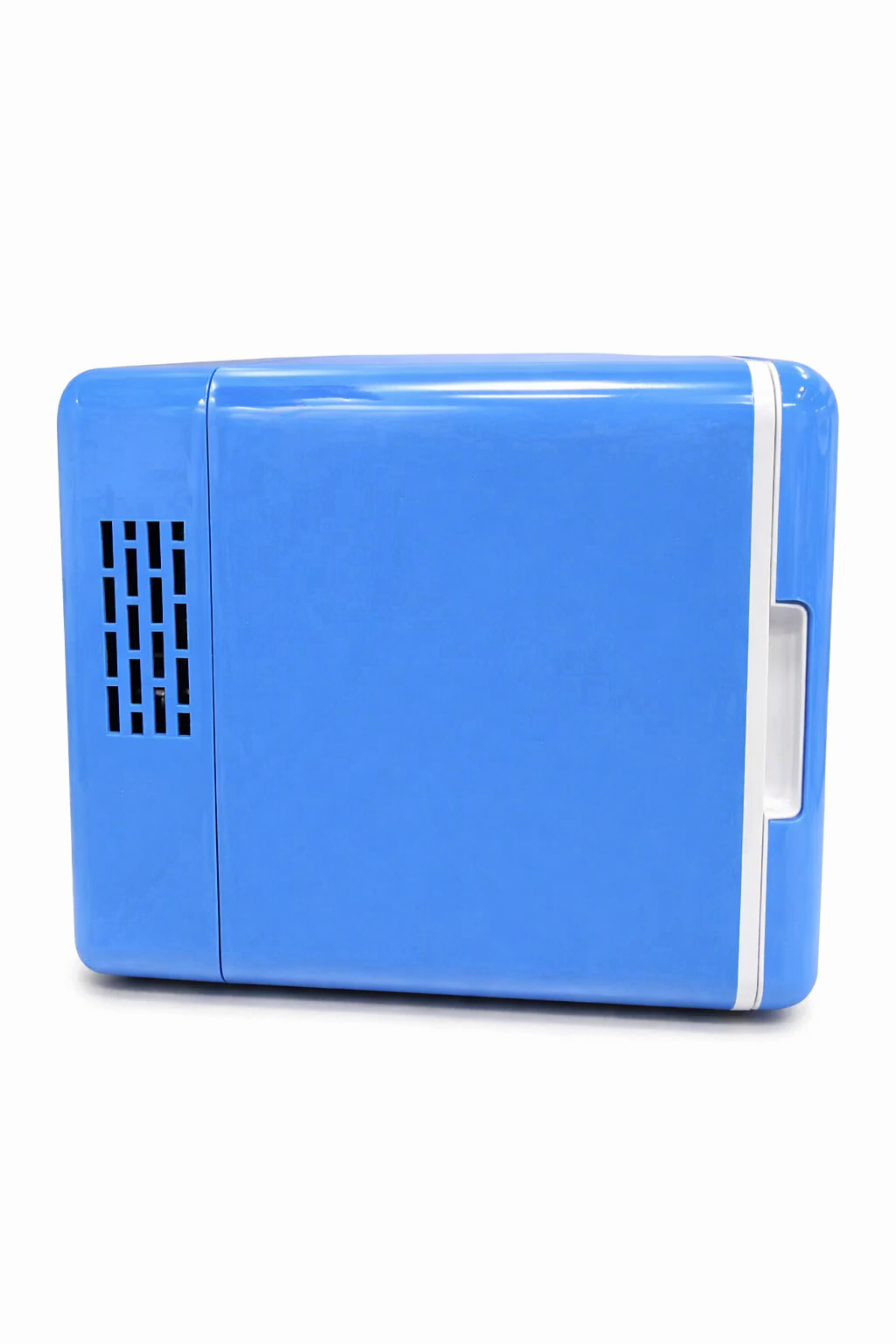 ChillPod 6-Can Mini Fridge | Portable Thermoelectric Cooler | Compact Personal Refrigerator for Home, Office & Travel- Blue