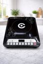 Candes 1800W Induction Cooktop with Digital Display | Energy Efficient | 1 Year Warranty | Portable Electric Cooker