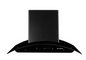 Faber HOOD MAGNUS IN HC SC FL EBK 75 Wall Mounted Black Chimney