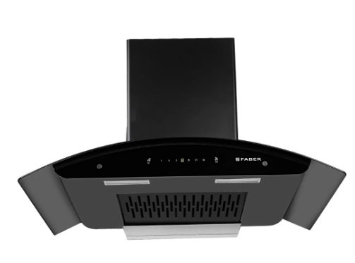 Faber HOOD MAGNUS IN HC SC FL EBK 75 Wall Mounted Black Chimney