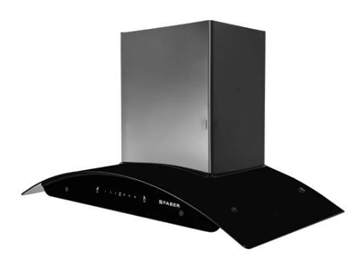 Faber HOOD MAGNUS IN HC SC FL EBK 75 Wall Mounted Black Chimney