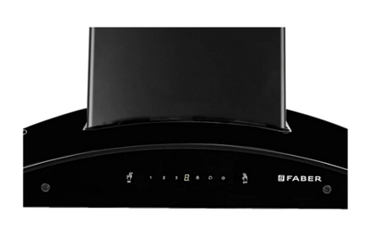Faber HOOD MAGNUS IN HC SC FL EBK 75 Wall Mounted Black Chimney