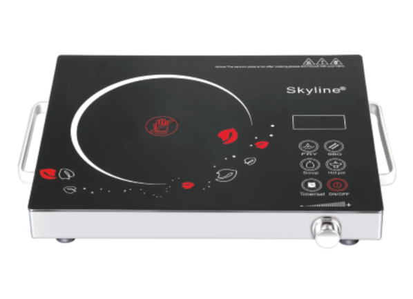 Skyline 2000W Infrared Induction Cooker VTL-3030 | High-Efficiency Radiant Cooktop with Digital Display