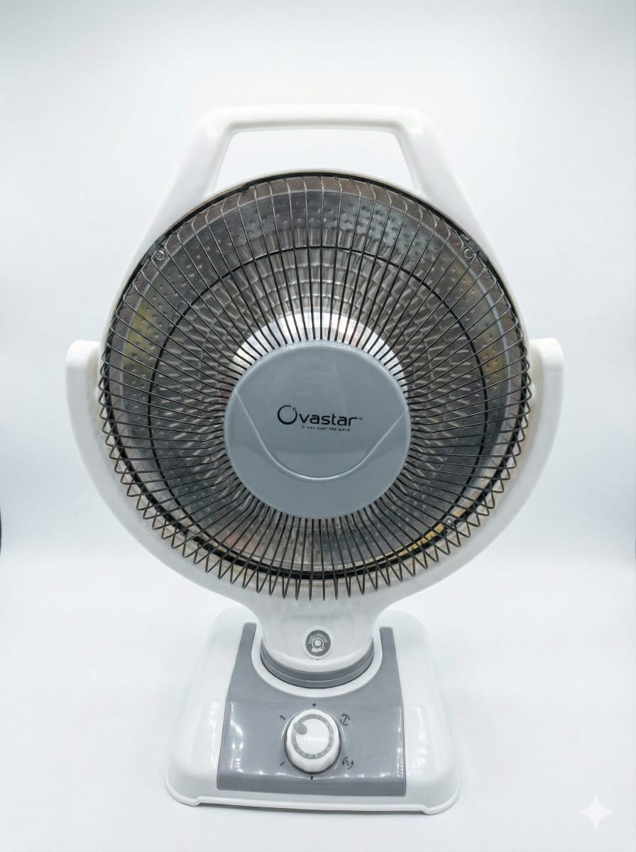 Ovastar 16-Inch Table Sun Heater – 800W Electric Room Heater with 1 Year Warranty